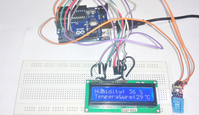 Room Temperature and Humidity Sensor - Weather Sensor and Parts