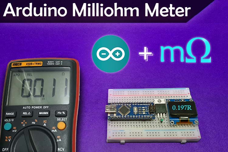 Low Resistance Meter With Arduino