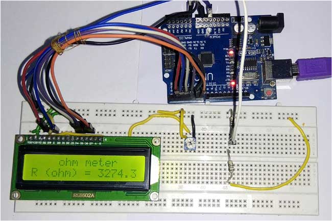 Ohm meter problem - Programming Questions - Arduino Forum