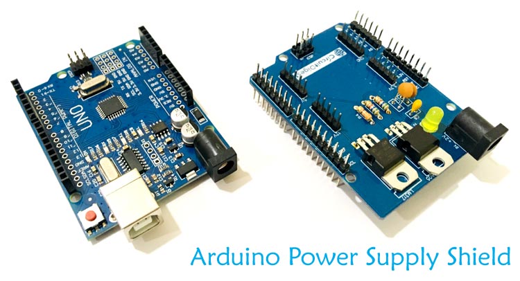 Diy Arduino Power Supply Shield With 33v 5v And 12v Output Options 8092