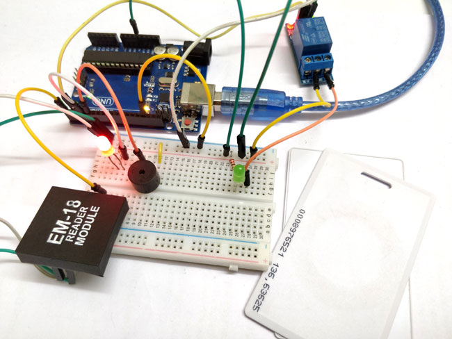 How to make a RFID door lock with Arduino