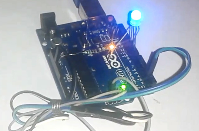 Controlling RGB LED using Arduino and Wi-Fi