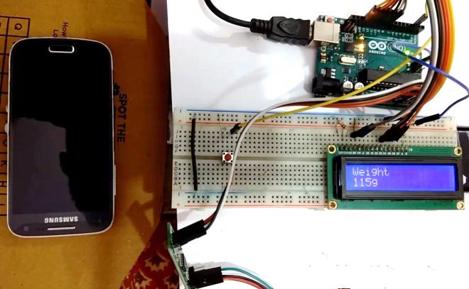 Arduino Weight Measurement Project with Load Cell and HX711 Module  Interfacing: Circuit Diagram and Code