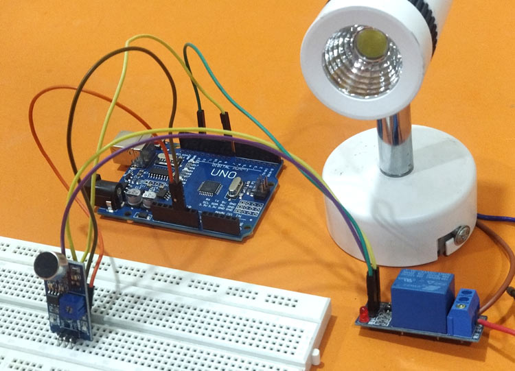 Arduino Whistle Detector Switch