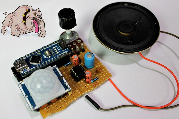 Dog Barking Security Alarm using Arduino