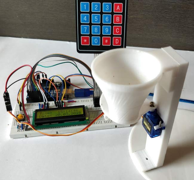 Automatic Pet Feeder using Arduino