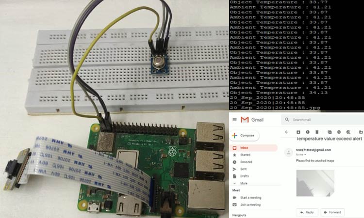 Raspberry Pi temperature & humidity measurement 