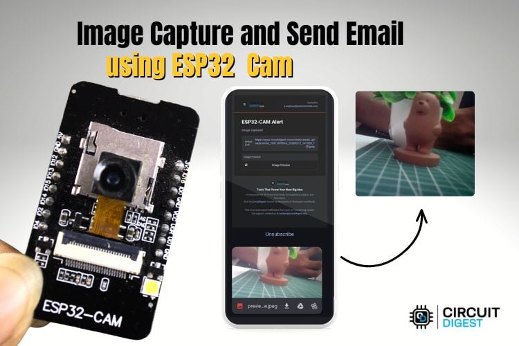 ESP32 Cam Capture Image and Send Email