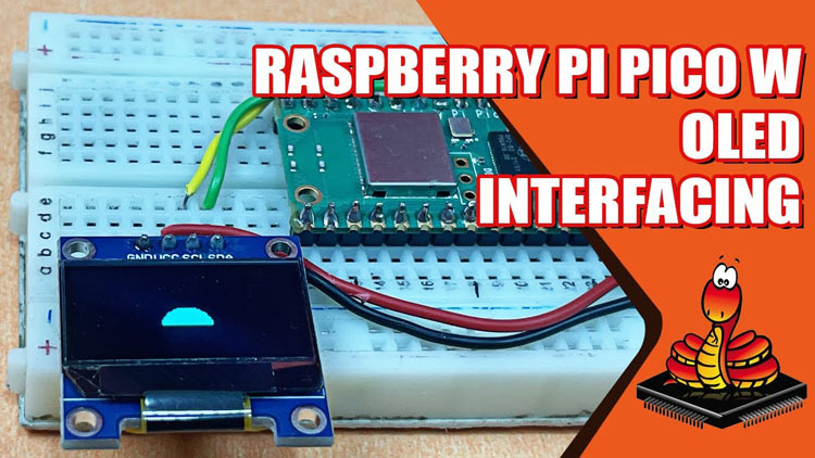 Raspberry Pi Pico W with OLED Display