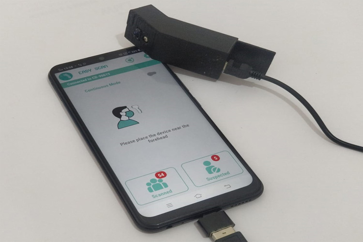 DIY Infrared Thermometer using Arduino and MLX90614 IR Temperature Sensor