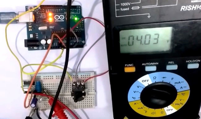 Designing an Arduino-based Buck-boost Converter With Feedback