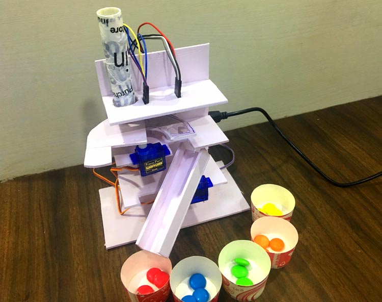 DIY Arduino based Color Sorter Machine using TCS3200 Color Sensor 
