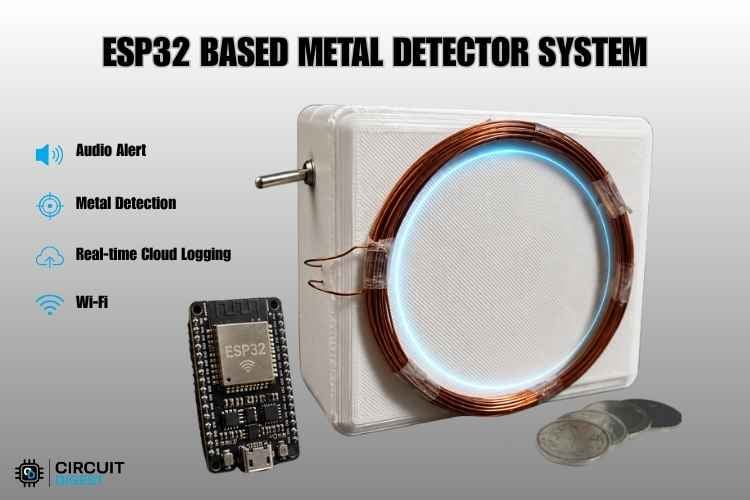 DIY ESP32 Metal Detector