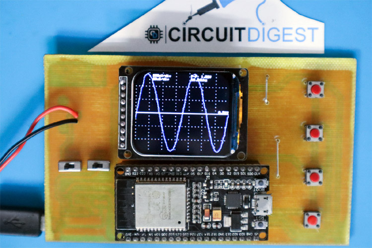 DIY ESP32 Oscilloscope