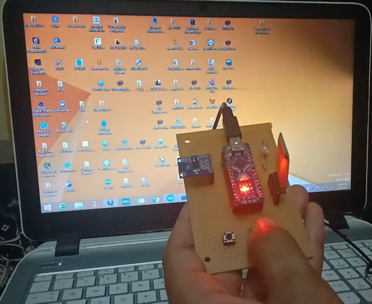 arduino bluetooth mouse