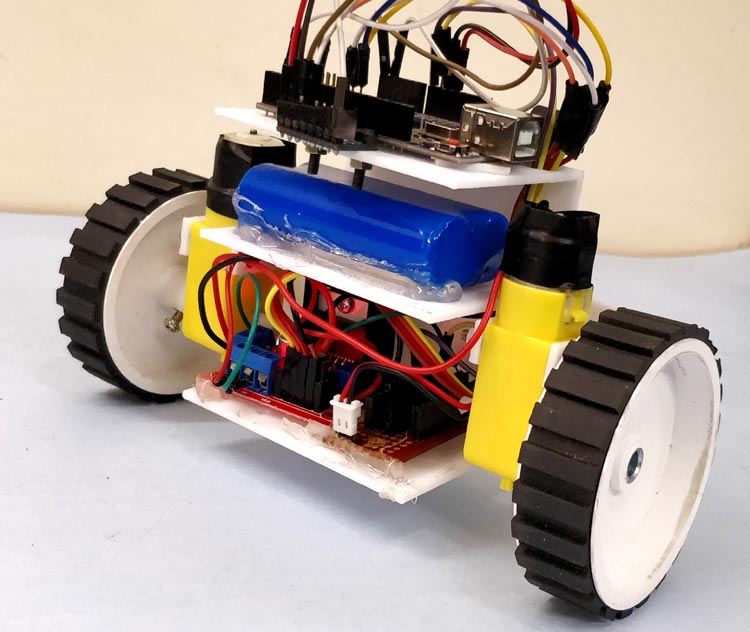 Building a deals robot with arduino