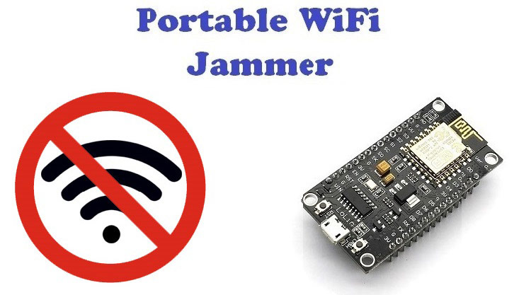 DIY Wi-Fi Jammer using NodeMCU ESP12