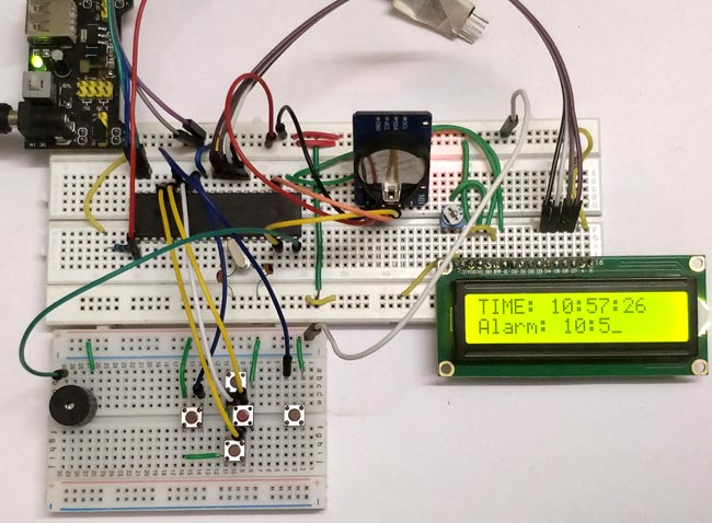 Program For Digital Clock Using 8051