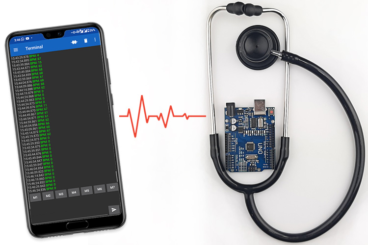 Digital Wireless Stethoscope with Bluetooth