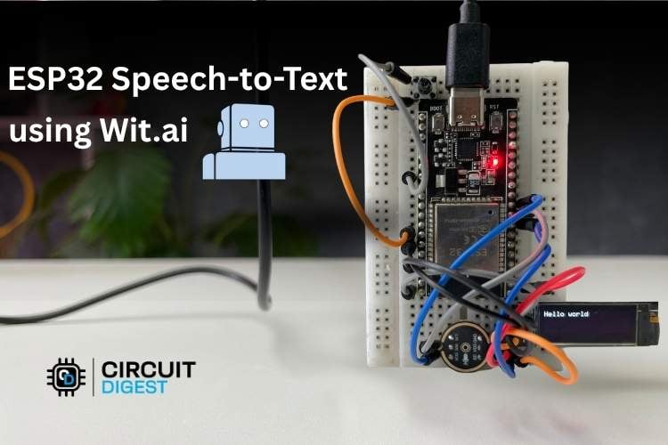 ESP32 Speech-to-Text using AI