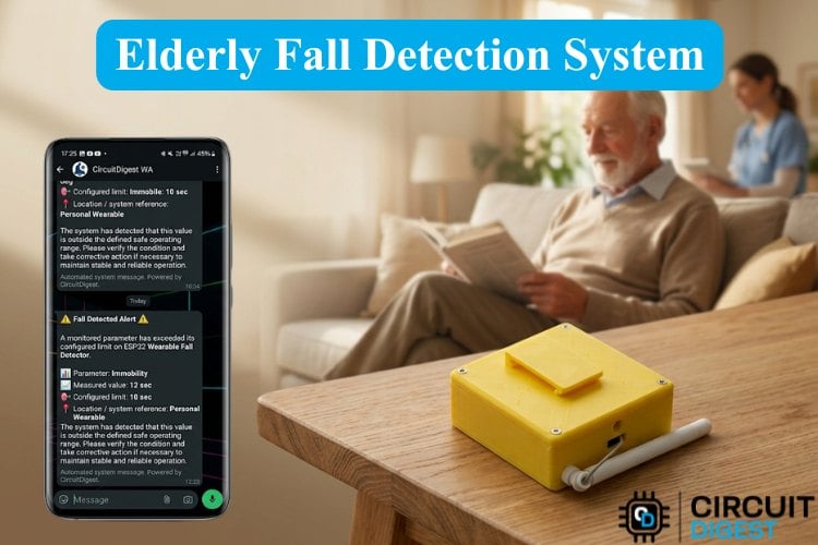  Elderly Fall Detection System with Alert