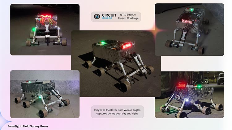 Farmsight Field Survey Rover For Real-Time Field Monitoring