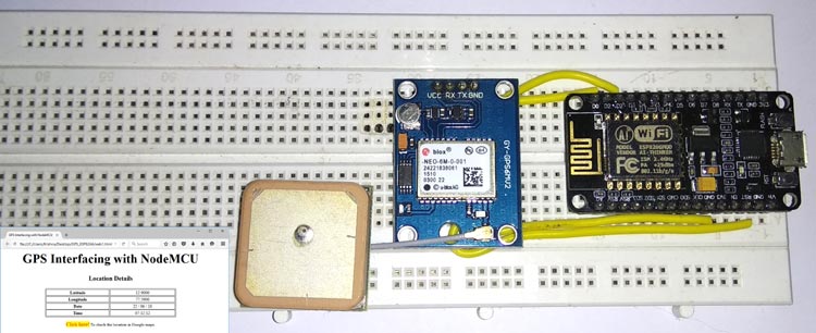 How to use Neo 6M GPS Modules with NodeMCU