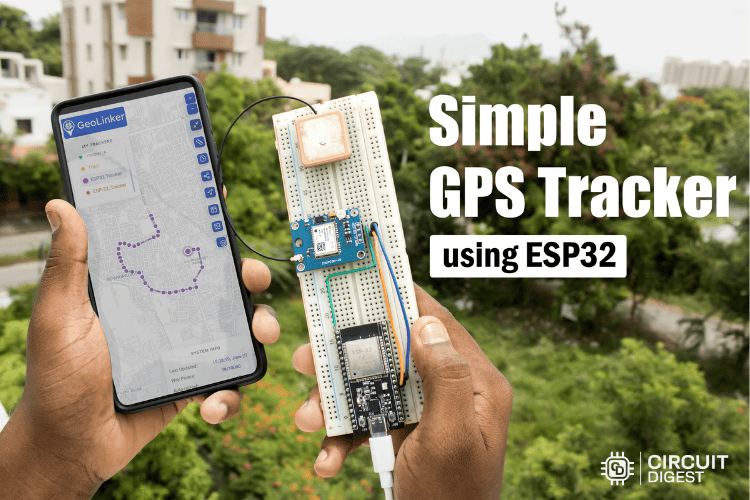 GPS Tracker using ESP32 and GeoLinker GPS Tracker using ESP32 and GeoLinker