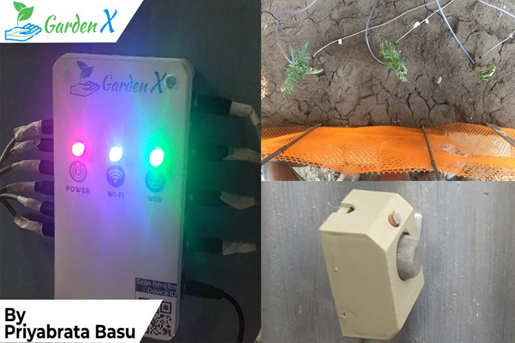 IoT based Garden X Soil Monitoring Device using ESP32, DHT11 and MQ135