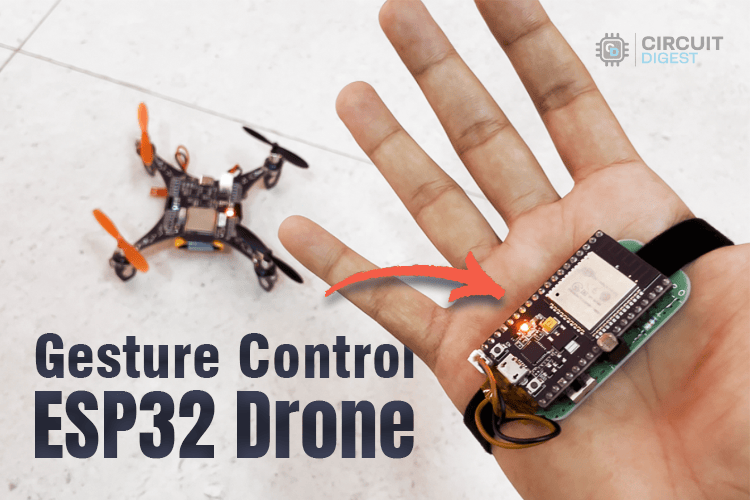 Control LiteWing Drone using Gestures with ESP32 and Python 