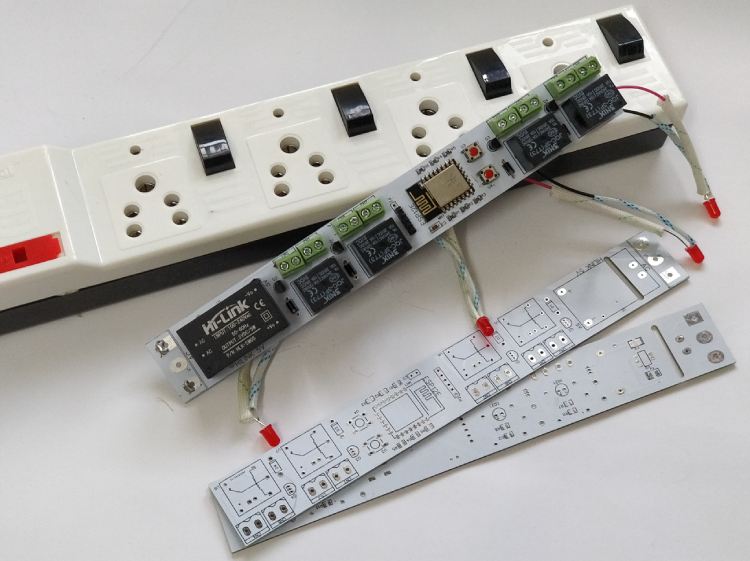 Voice Controlled Home Automation using Google Assistant and ESP12E Wi