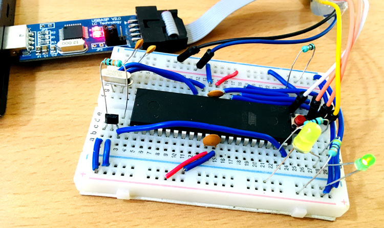 ir sensor codevision atmega16