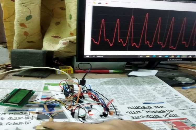 Heart Rate and Body Temperature Monitoring System using ATmega328 Microcontroller