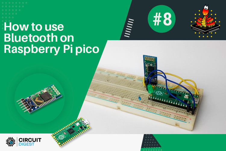 How to use Bluetooth on Raspberry Pi pico using HC-05 Bluetooth Module?