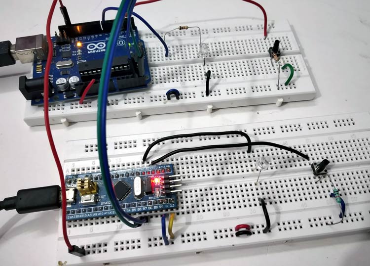 Stm32 I2c Tutorial How To Use I2c Communication In Stm32f103c8 Microcontroller