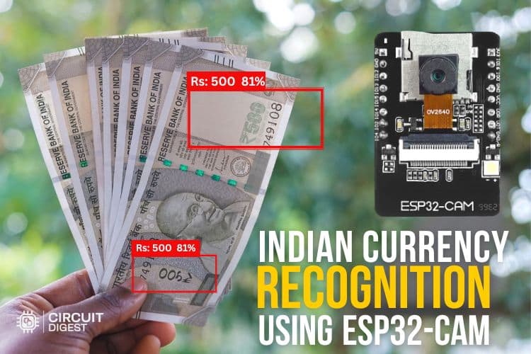 ESP32 Cam Indian Currency Recognition