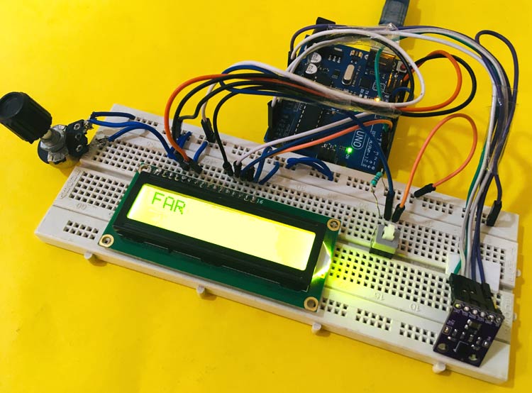 Interfacing APDS9960 RGB and Gesture Sensor with Arduino