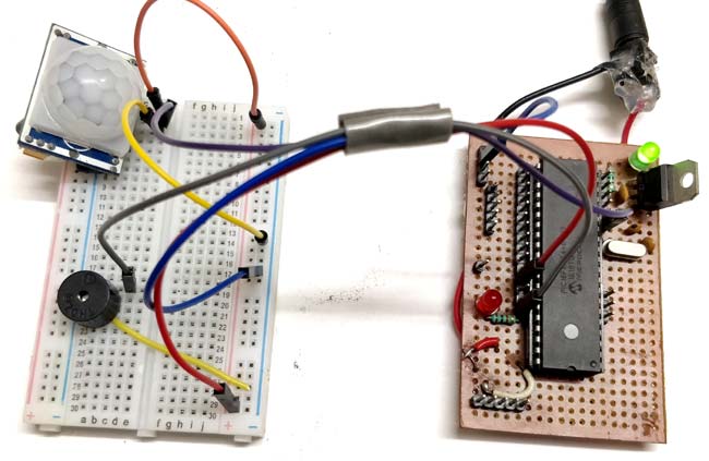 Interfacing PIR Sensor with PIC Microcontroller