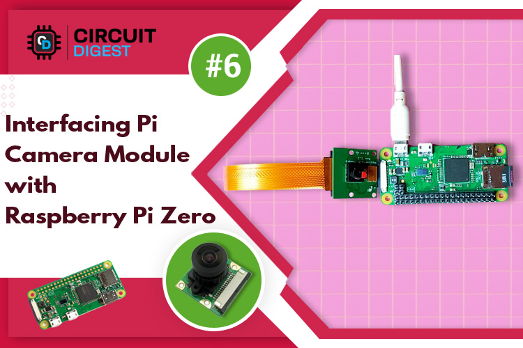 Interfacing Pi Camera Module with Raspberry Pi Zero W