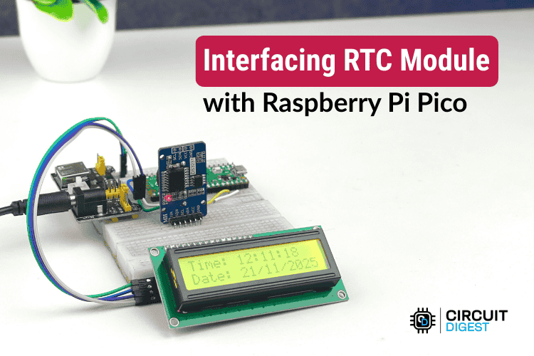 Interfacing Raspberry Pi Pico RTC DS3231