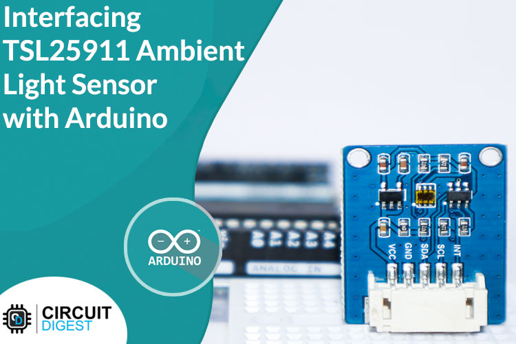 Interfacing TSL25911 Sensor with Arduino