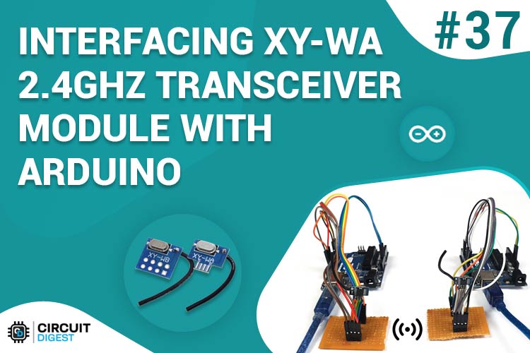 Small Size Radio Frequency Module for long-range Data Communication - XY-WA  RF Module Interfacing with Arduino