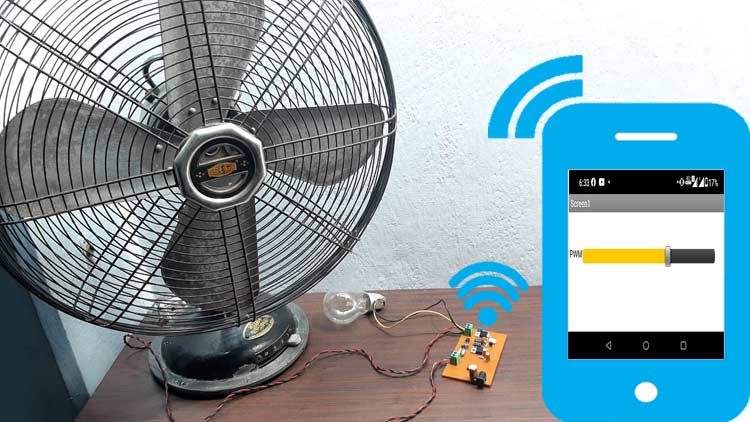 IoT Based AC Fan Speed Control using Smart Phone with NodeMCU and Google Firebase 