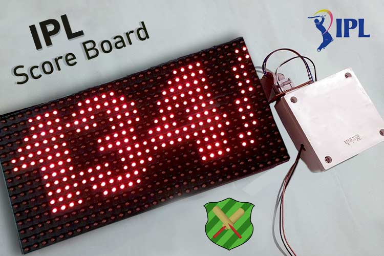 IoT Based IPL Scoreboard using Arduino and ESP8266 NodeMCU to Display