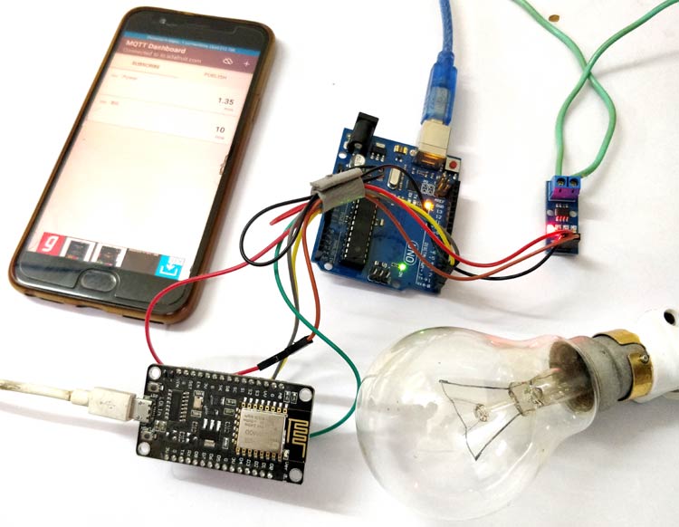 IoT based Electricity Energy Meter using ESP12 and Arduino