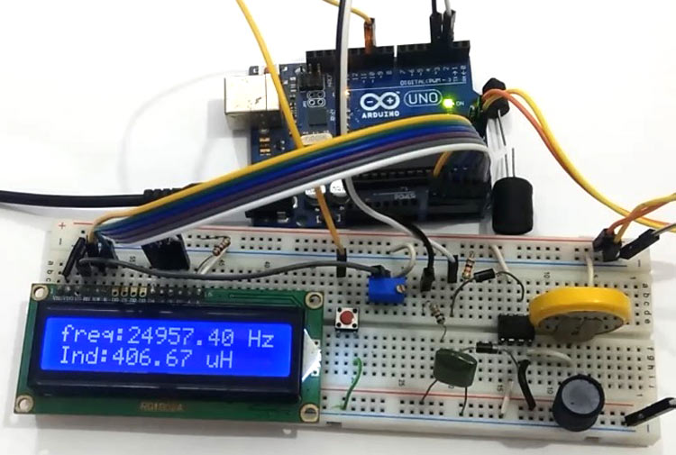 LC Meter Using Arduino: Measuring Inductance and Frequency