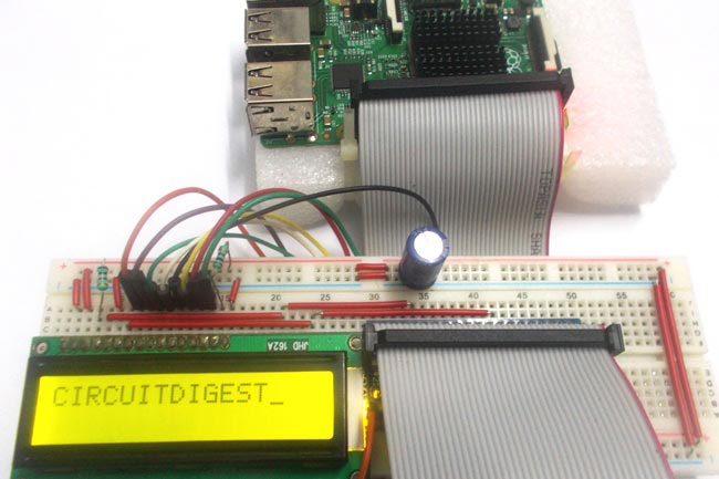 Raspberry Pi LCD Display Interfacing Tutorial with Python Programming