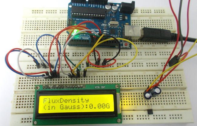 Magnetic Field Measurement using Arduino Uno