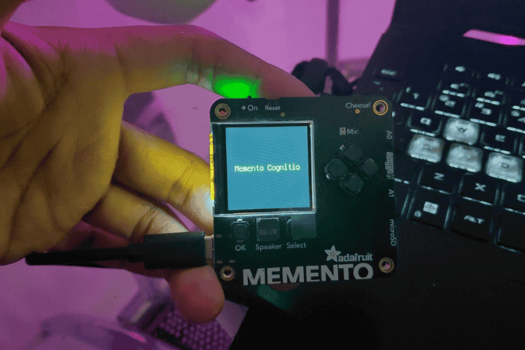 Memento Cognitio: AI-Powered Visual Cognition Device