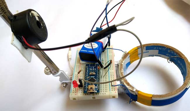 pulse induction metal detector arduino